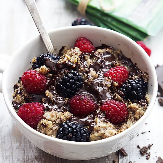 ChocoBerry Oatmeal