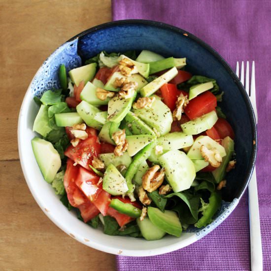 Greek Spinach Salad