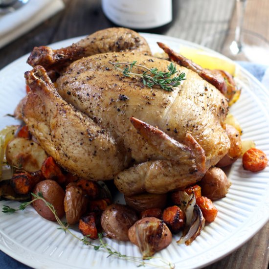 Traeger Smoke Roasted Chicken