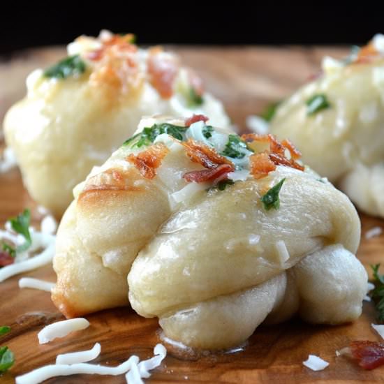 Loaded Garlic Knots