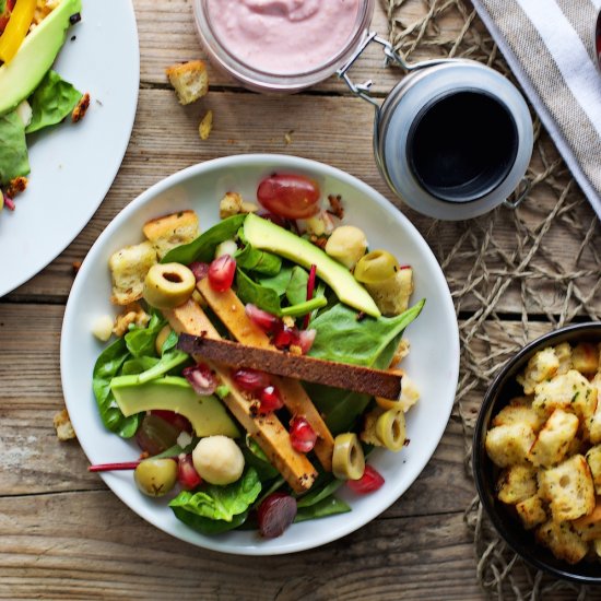 Spring Tofu Salad