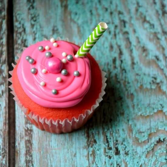 Pink Lemonade Cupcakes