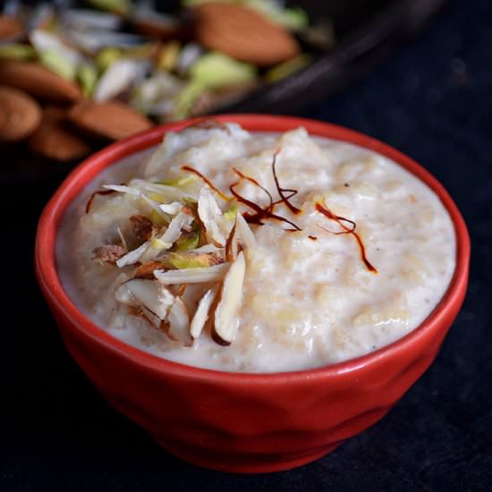 Kheer (Rice Pudding)