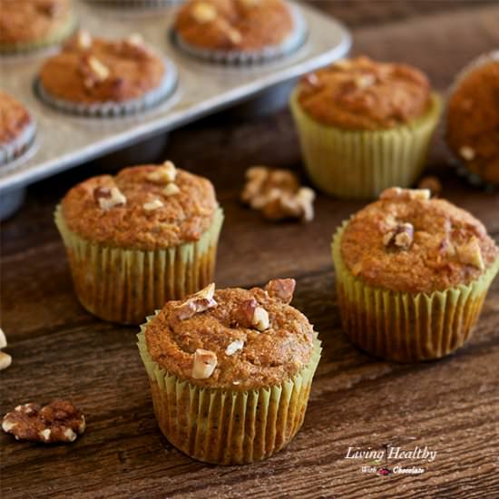 Banana-Walnut Breakfast Muffins