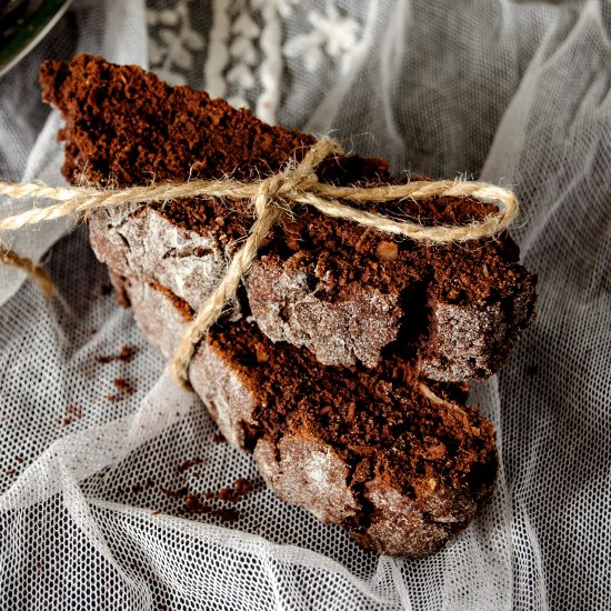 Gluten Free Chocolate Biscotti