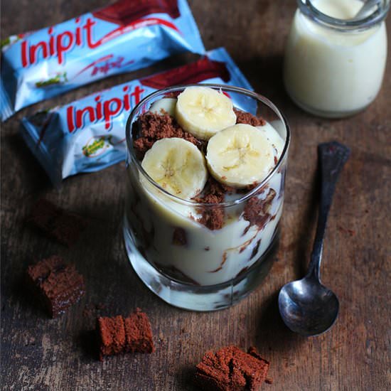 Chocolate Banana Inipit Trifle