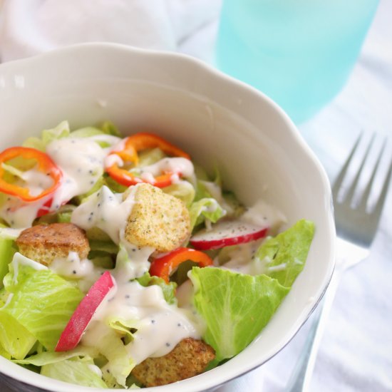 Super Simple Poppy Seed Dressing