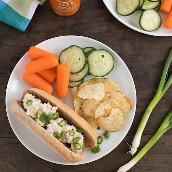 French Onion Dip Hot Dogs