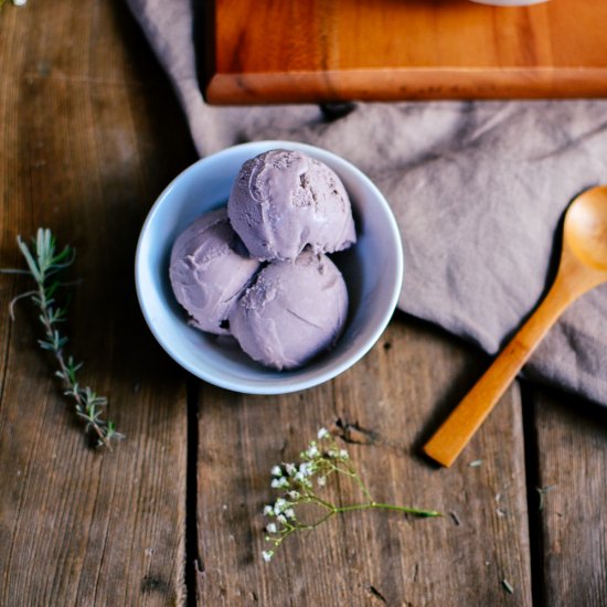 Earl Grey Lavender Ice Cream