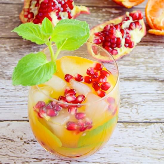 Clementine Pomegranate Drink