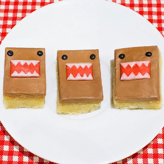 Domo-kun Millionaire’s Shortbread