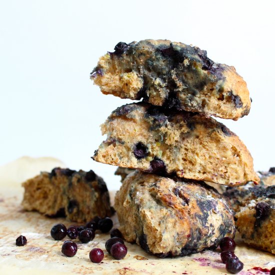 Lemon Blueberry Scones