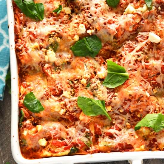 Zucchini Ribbon Lasagna