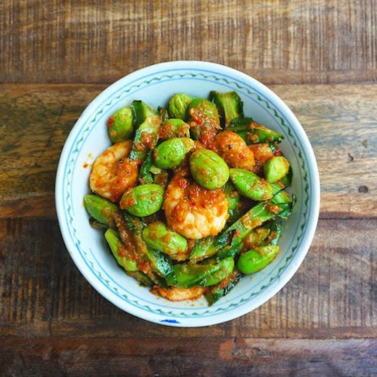 Sambal Petai With Shrimps