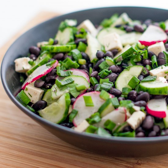 Beans and Cheese Salad