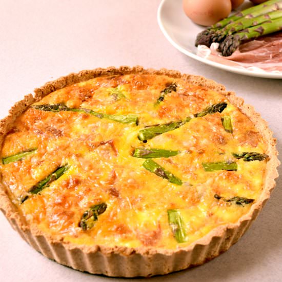 Low-Carb Asparagus Quiche