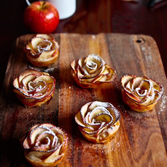 Apple Flower Tarts