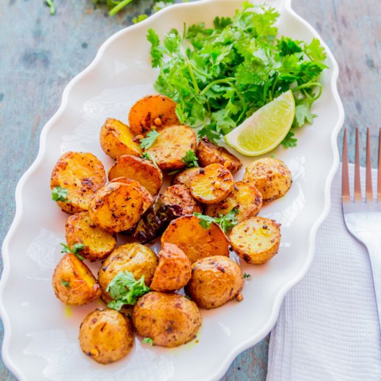 Indian Spiced Roasted Potatoes