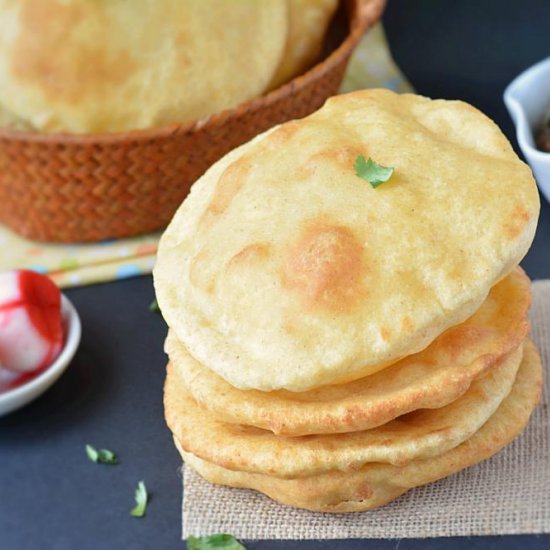 Wheat Bhatura Recipe