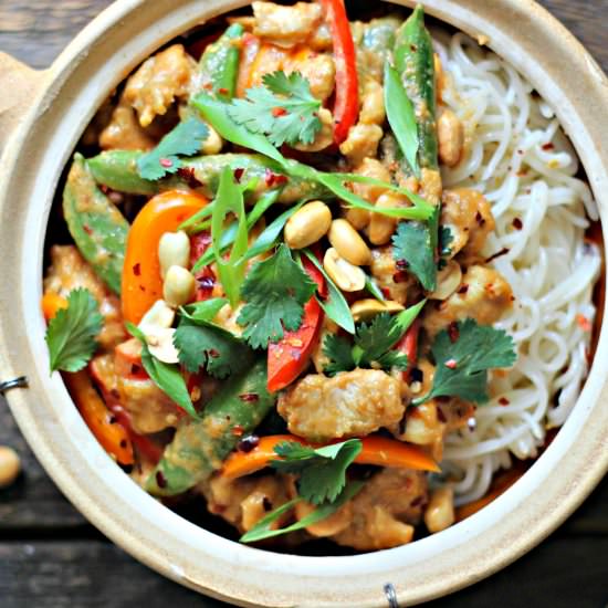 Kung Pao Peanut Chicken