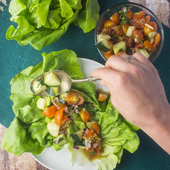 Marinated Cherry Tomato Salad