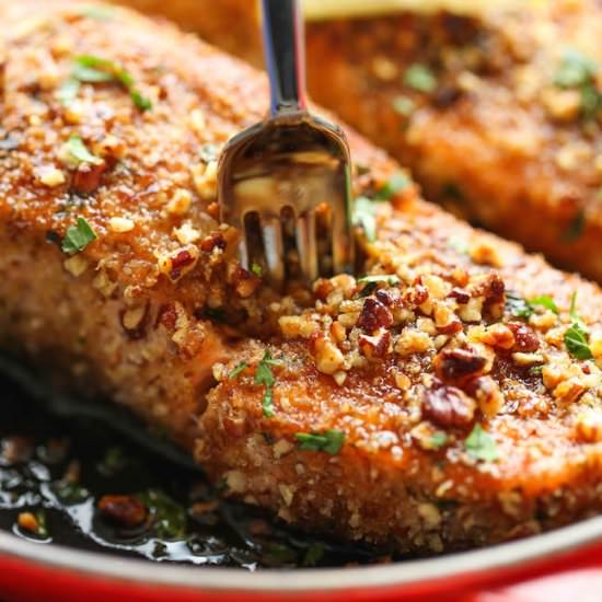 Pecan Crusted Salmon