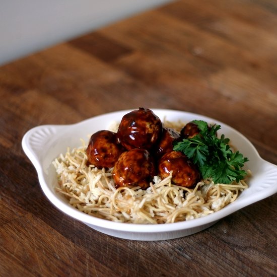 Barbecue Turkey Meatballs