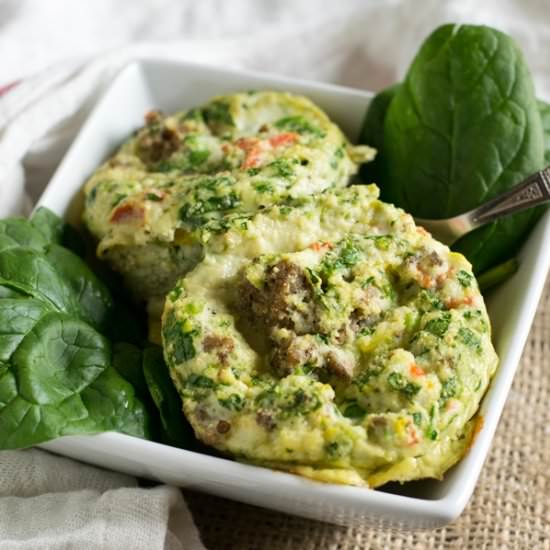 Paleo Sausage Egg Muffins