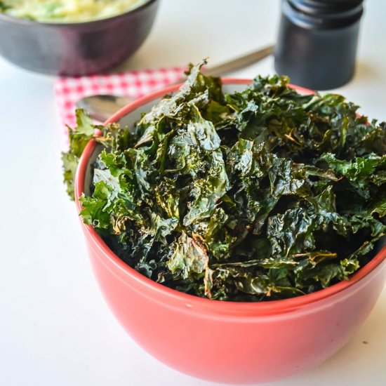 Indian Spiced Kale Chips