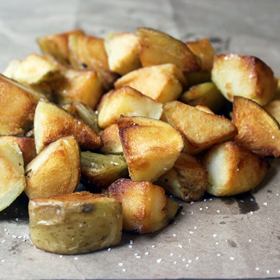 Crispy Salt & Vinegar Potatoes