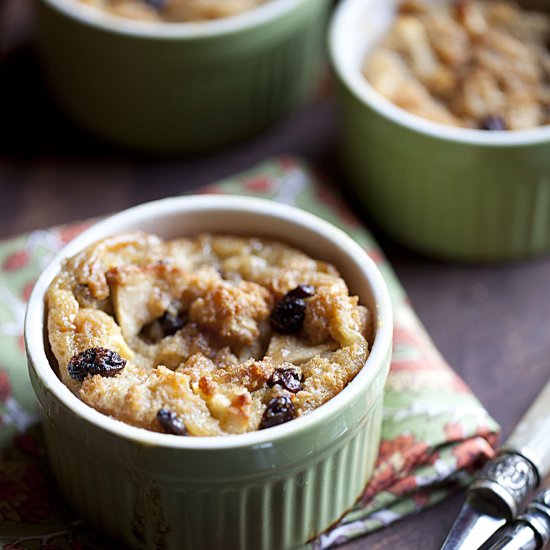 Rum Raisin Bread Pudding