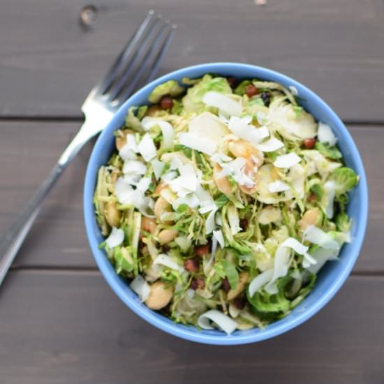 Shaved Brussel Sprout Salad