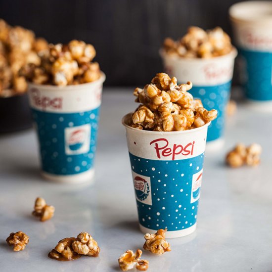 Spicy caramel corn