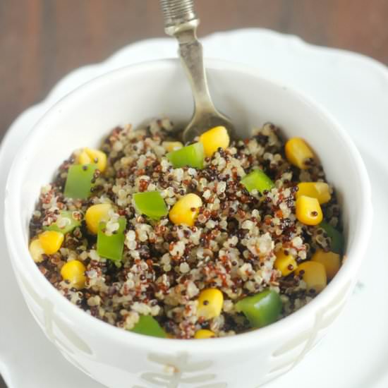 Mixed quinoa salad