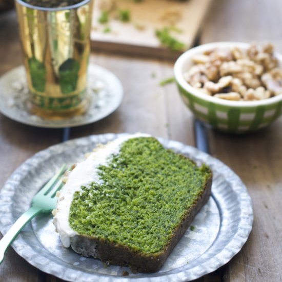 Ispanakli kek – Spinach sweet cake