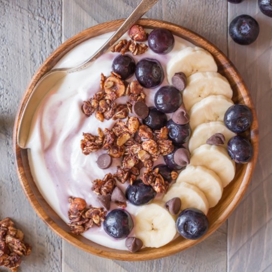 Chocolate Hazelnut Granola Yogurt