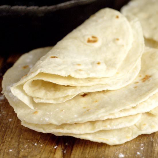 Homemade Flour Tortillas