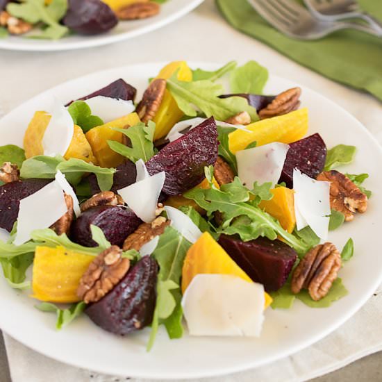 Roasted beet salad