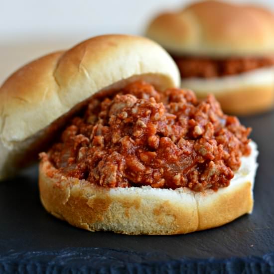 Turkey Sloppy Joes