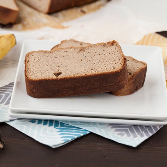 Paleo Banana Blender Bread