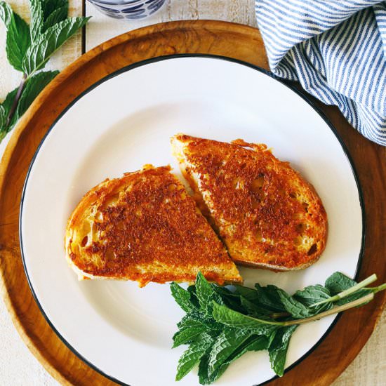 Kimchi Grilled Cheese