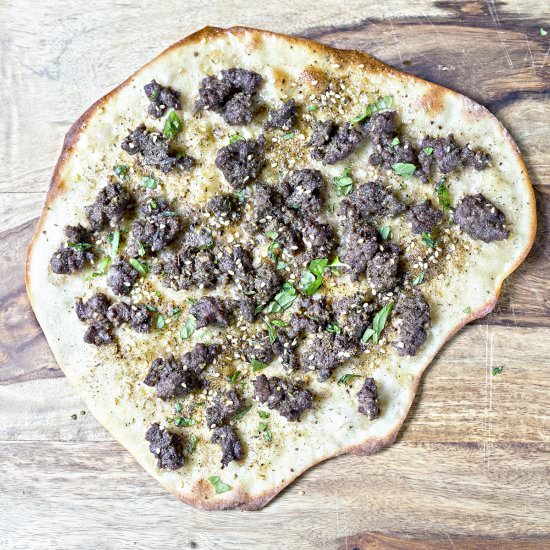 Meaty Za’atar Flatbread