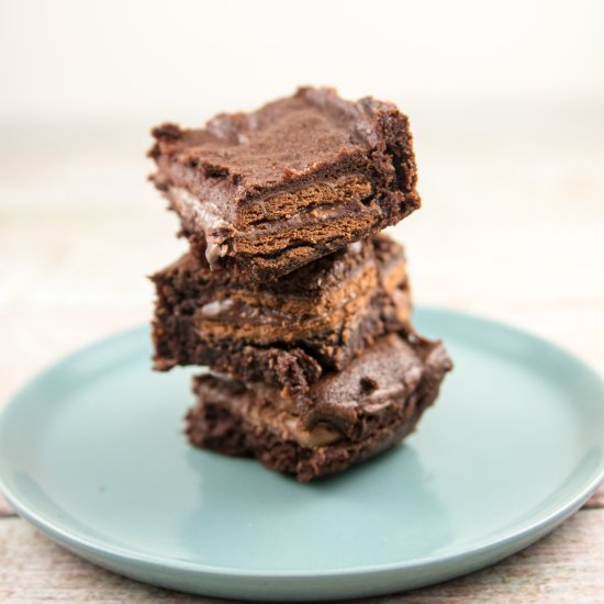 Tim Tam Brownies