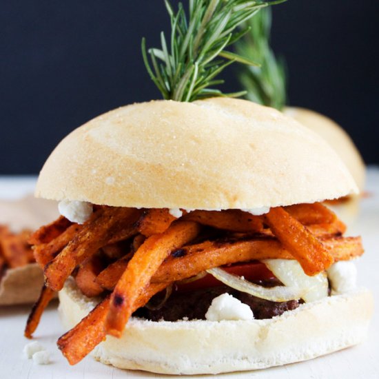 Chipotle Rosemary Burgers