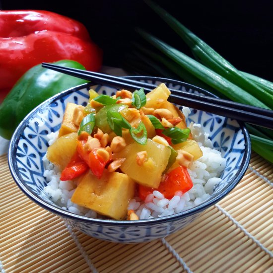 Vegan Sweet and Sour Tofu