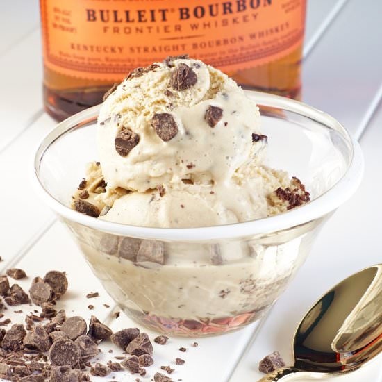 Brown Sugar Bourbon Ice Cream