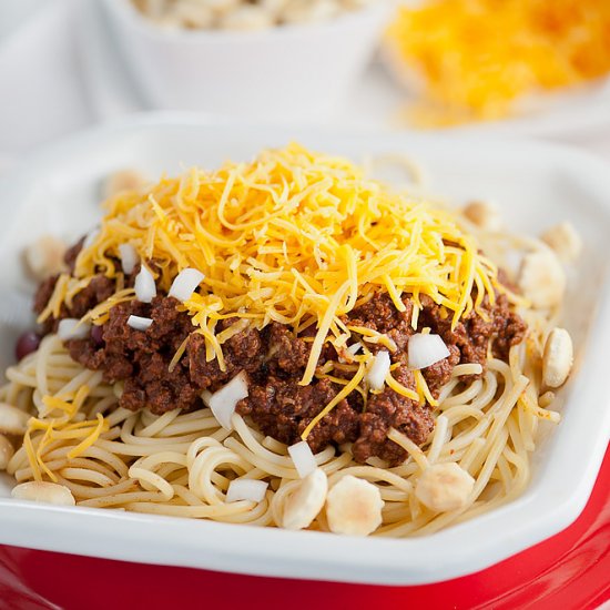 30 Minute Cincinnati Style Chili