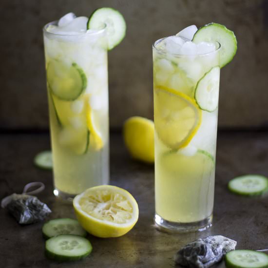 Green Tea Cucumber Cooler