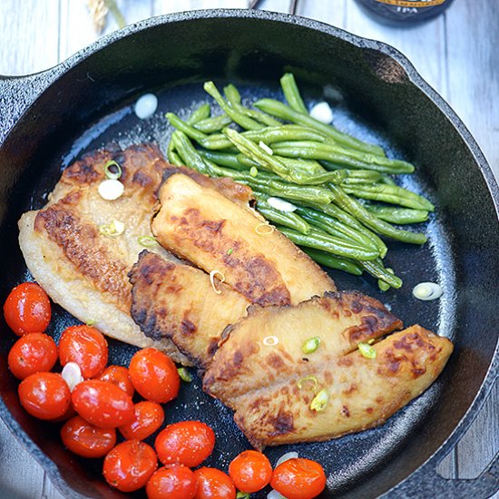 Honey, Soy, & Garlic Tilapia