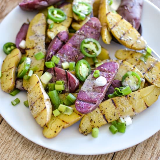 Grilled Fingerling Potato Salad